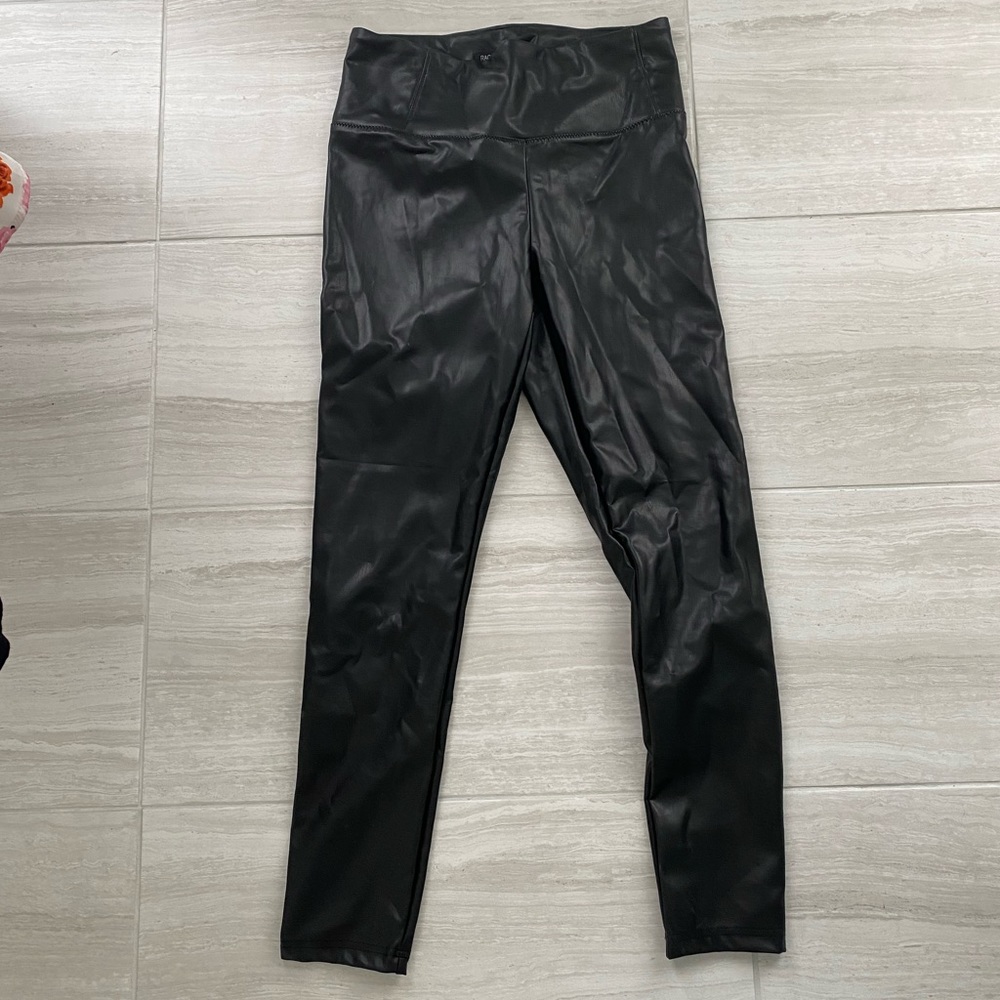 Rachel Zoe faux-leather leggings